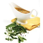 Salsera de Porcelana de 16 oz, Color Blanco - Image 2