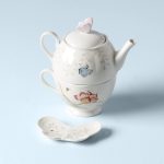Juego de Té de 5 Piezas en Degradado Rosa Meadow - Image 3